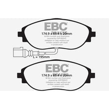 Load image into Gallery viewer, 12-Volkswagen-Cc-3.6-Greenstuff-Front-Brake-Pads