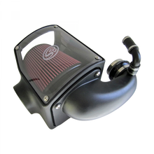 Load image into Gallery viewer, ~(12.8-Lbs.-24X15x14)~-Cold-Air-Intake-For-92-00-Gmc-K-Series-V8-6.5L-Duramax-Oiled-Cotton-Cleanable-Red-S-B