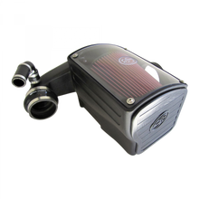 Load image into Gallery viewer, ~(12.8-Lbs.-24X15x14)~-Cold-Air-Intake-For-92-00-Gmc-K-Series-V8-6.5L-Duramax-Oiled-Cotton-Cleanable-Red-S-B
