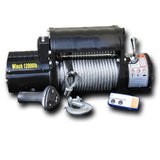 DV8 Offroad WB12SC 12,000 lbs. Winch with Steel Cable
