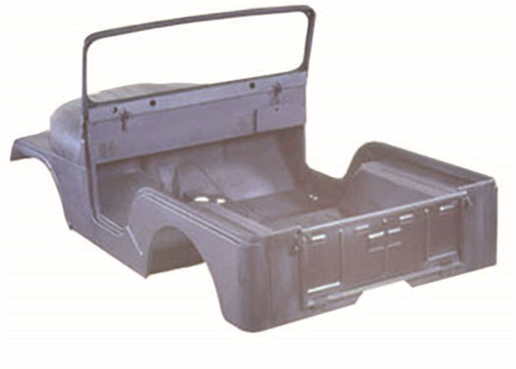 Omix 12001.10 Steel Body Kit for Select Jeep CJ5, Jeep Willys