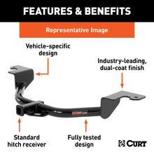Load image into Gallery viewer, CURT 120053 Class 2 Hitch, 1-1/4" Mount, Select Buick, Chevrolet, Oldsmobile, Pontiac