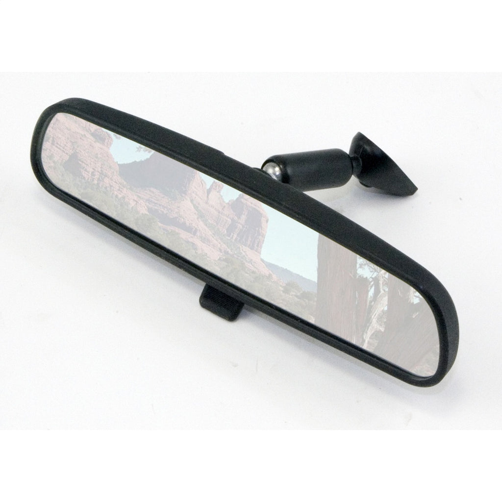 Omix 12020.03 Rear View Mirror for Select Jeep CJ5, Jeep CJ6, Jeep CJ7, Jeep Scrambler, Jeep TJ, Jeep Wrangler