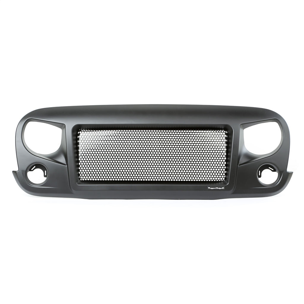 Rugged Ridge 12034.01 Spartan Grille for Select Jeep Wrangler, Jeep Wrangler JK