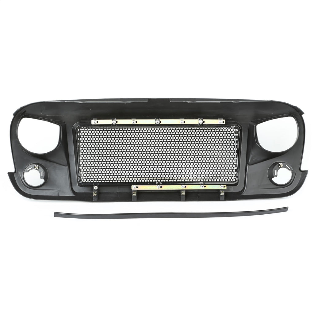 Rugged Ridge 12034.01 Spartan Grille for Select Jeep Wrangler, Jeep Wrangler JK