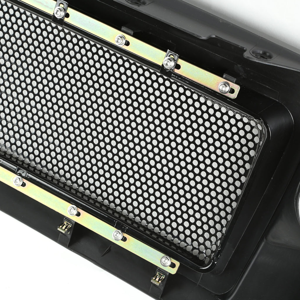 Rugged Ridge 12034.01 Spartan Grille for Select Jeep Wrangler, Jeep Wrangler JK