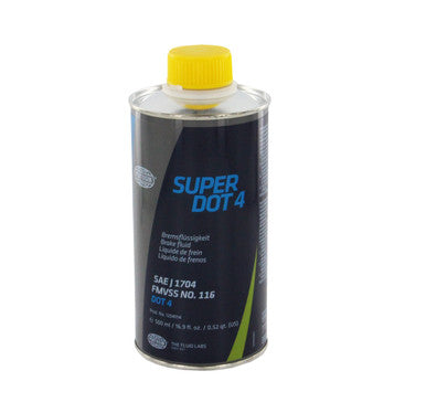 Pentosin 1204114 Super DOT 4 Brake Fluid - 500 mL