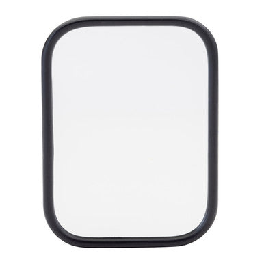 Grote 12073 Rolled-Rim Mirror with Ball Swivel, Stainless Steel