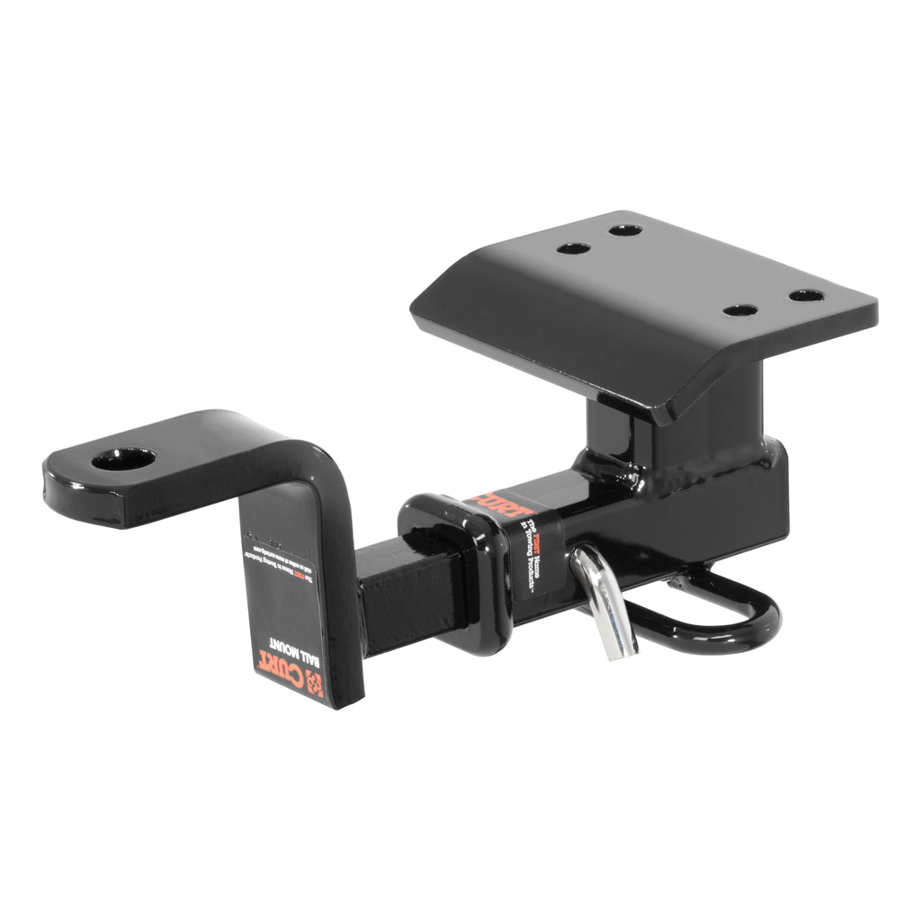 CURT 120973 Class 2 Trailer Hitch, 1-1/4" Ball Mount, Select Volkswagen Tiguan