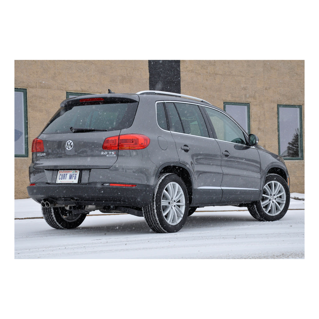 CURT 12097 Class 2 Trailer Hitch, 1-1/4" Receiver, Select Volkswagen Tiguan