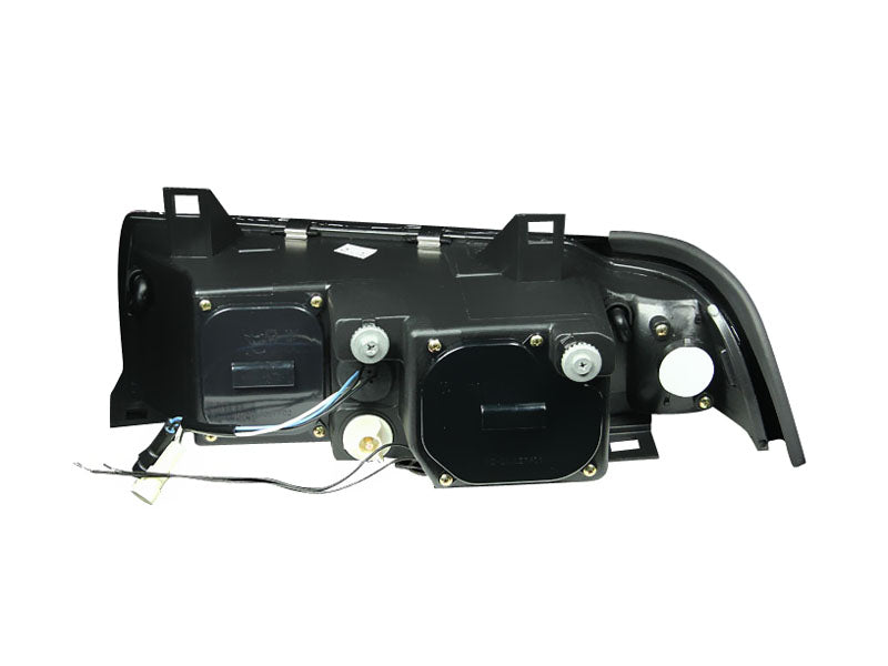 ANZO USA 121011 Projector Headlight Set for Select BMW 318i, BMW 318is, BMW 323i, BMW 323is, BMW 325i, BMW 325is, BMW 328i, BMW 328is