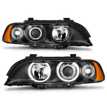 Load image into Gallery viewer, ANZO USA 121017 Projector Headlight Set w/Halo for Select BMW 525i, BMW 528i, BMW 530i, BMW 540i
