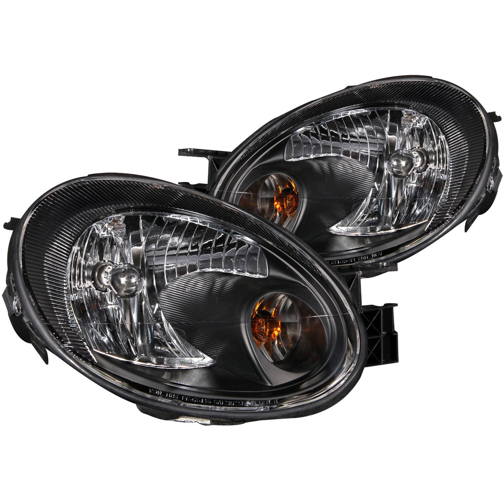 ANZO USA 121030 Crystal Headlight Set for Select Dodge Neon