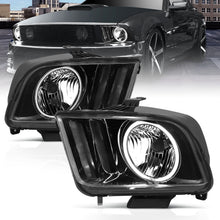 Load image into Gallery viewer, ANZO USA 121033 Crystal Headlight Set w/Halo for Select Ford Mustang