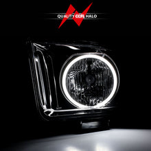 Load image into Gallery viewer, ANZO USA 121033 Crystal Headlight Set w/Halo for Select Ford Mustang