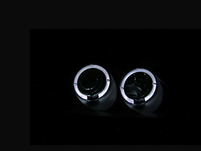 ANZO USA 121055 Projector Headlight Set w/Halo for Select Honda Civic