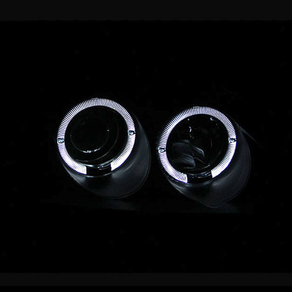 ANZO USA 121055 Projector Headlight Set w/Halo for Select Honda Civic