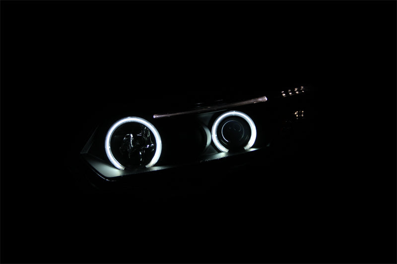 ANZO USA 121062 Projector Headlight Set w/Halo for Select Honda Civic