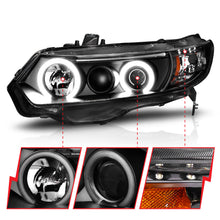 Load image into Gallery viewer, ANZO USA 121062 Projector Headlight Set w/Halo for Select Honda Civic