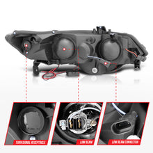 Load image into Gallery viewer, ANZO USA 121062 Projector Headlight Set w/Halo for Select Honda Civic