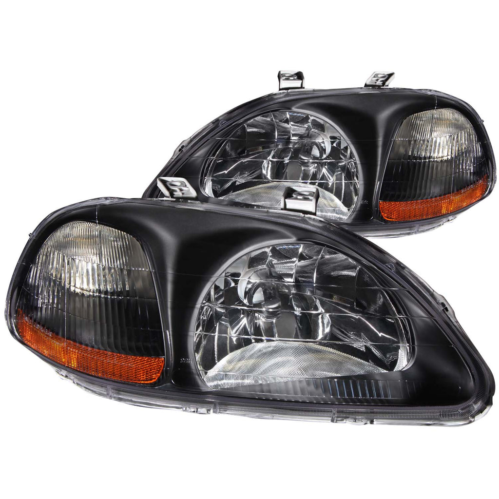 ANZO USA 121067 Crystal Headlight Set for Select Honda Civic