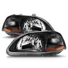 Load image into Gallery viewer, ANZO USA 121067 Crystal Headlight Set for Select Honda Civic