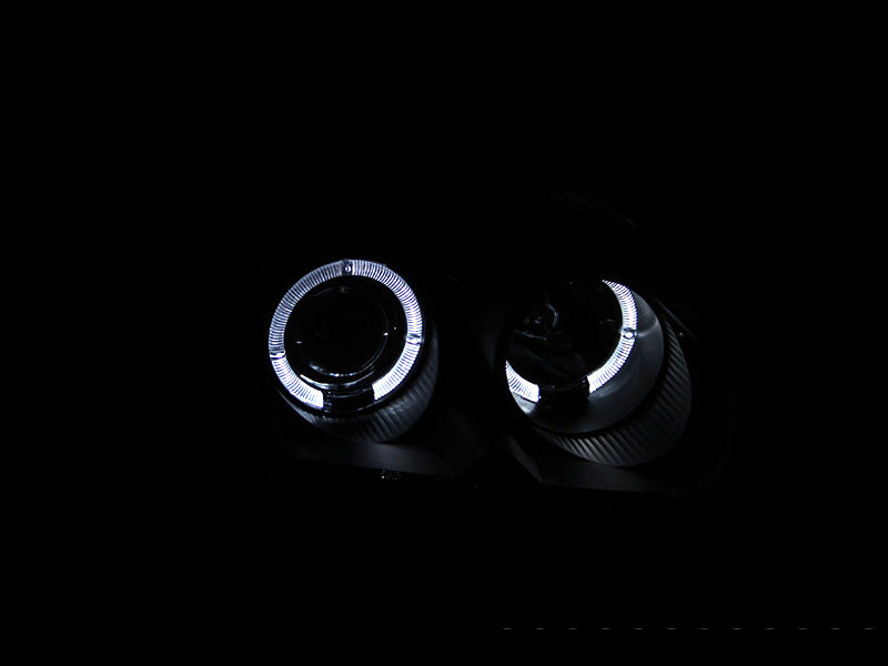 ANZO USA 121068 Projector Headlight Set w/Halo for Select Honda Civic