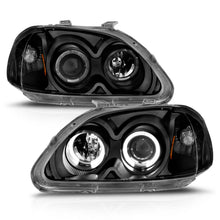Load image into Gallery viewer, ANZO USA 121068 Projector Headlight Set w/Halo for Select Honda Civic
