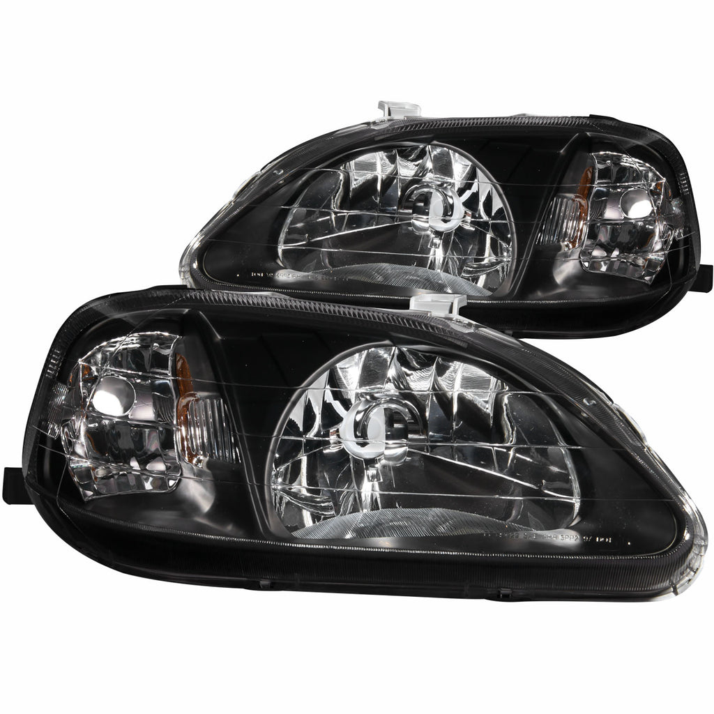 ANZO USA 121070 Crystal Headlight Set for Select Honda Civic