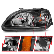 Load image into Gallery viewer, ANZO USA 121070 Crystal Headlight Set for Select Honda Civic