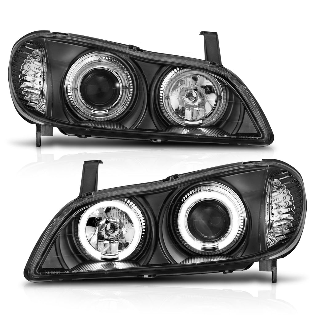 ANZO USA 121077 Projector Headlight Set w/Halo for Select INFINITI I30, INFINITI I35
