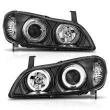 Load image into Gallery viewer, ANZO USA 121077 Projector Headlight Set w/Halo for Select INFINITI I30, INFINITI I35