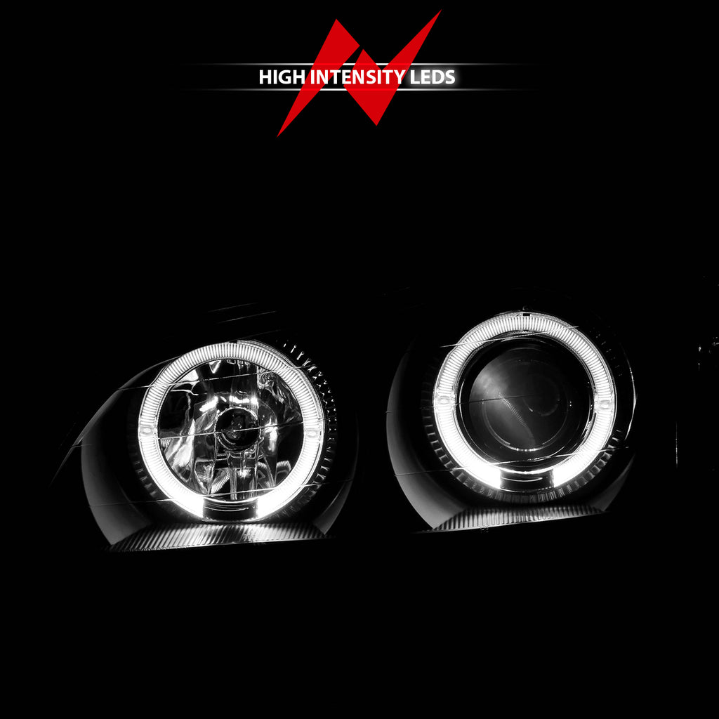 ANZO USA 121077 Projector Headlight Set w/Halo for Select INFINITI I30, INFINITI I35