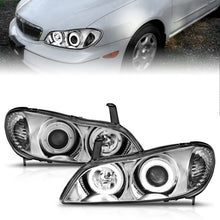 Load image into Gallery viewer, ANZO USA 121078 Projector Headlight Set w/Halo for Select INFINITI I30, INFINITI I35