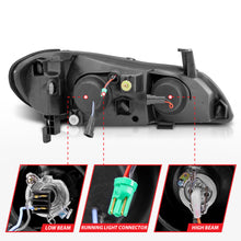 Load image into Gallery viewer, ANZO USA 121078 Projector Headlight Set w/Halo for Select INFINITI I30, INFINITI I35