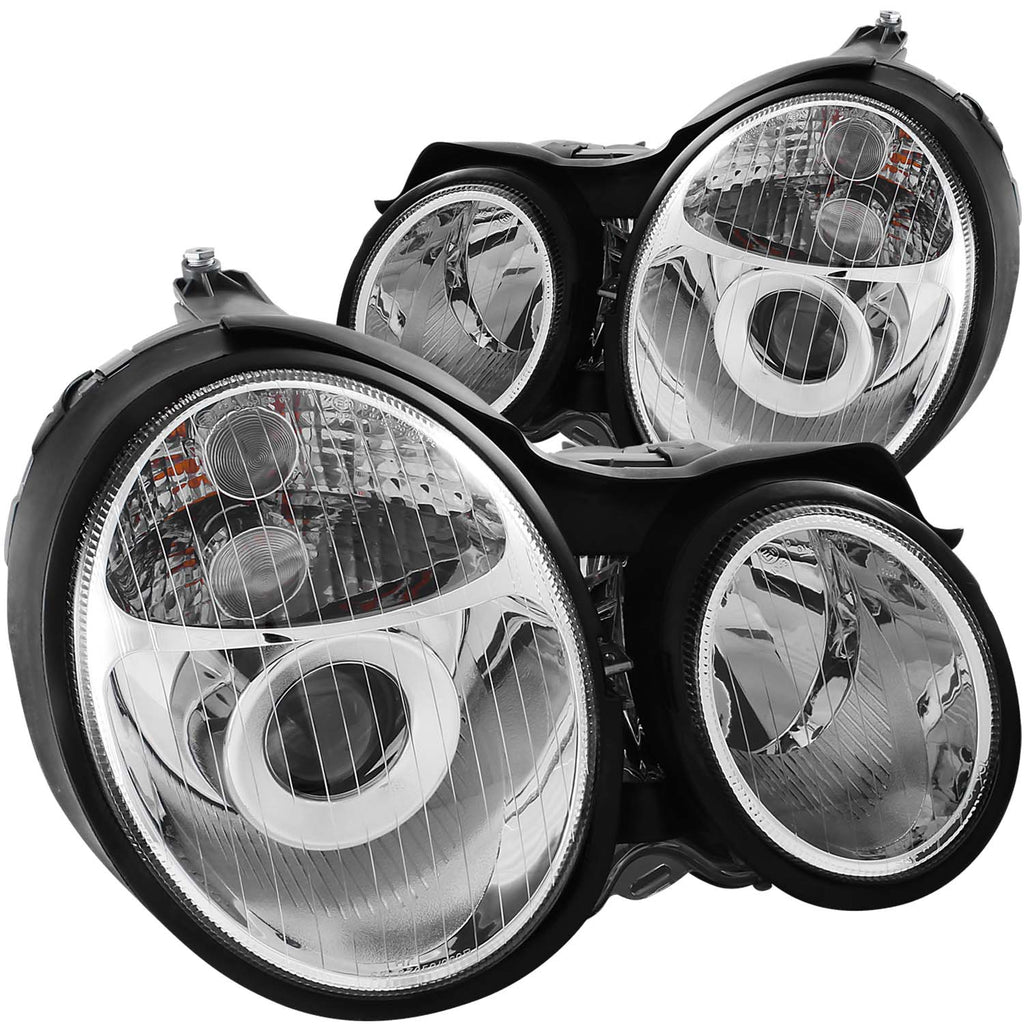 ANZO USA 121084 Projector Headlight Set for Select Mercedes-Benz E300, Mercedes-Benz E320, Mercedes-Benz E420, Mercedes-Benz E430