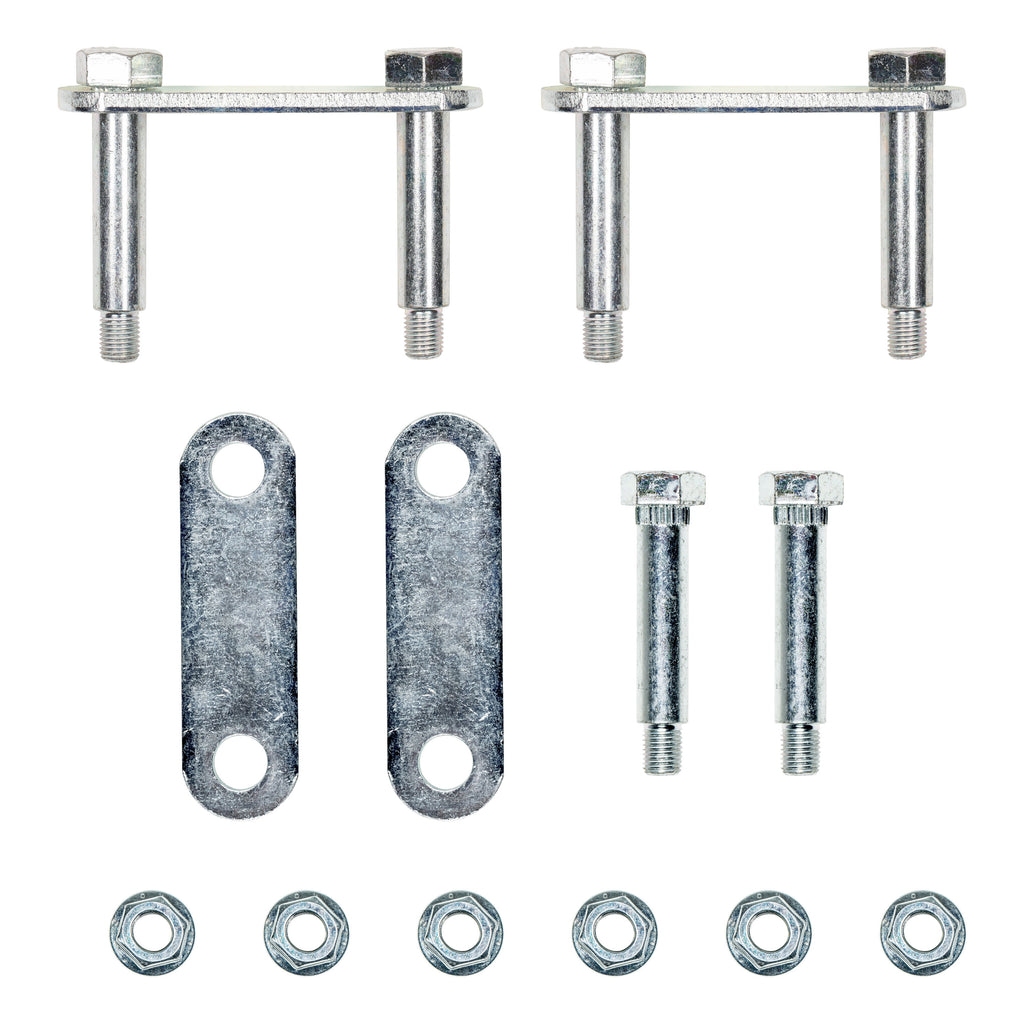 CURT 121101LRV Trailer Axle Double-Eye Suspension Kit, 2,200-8,000-lb. Single Axles