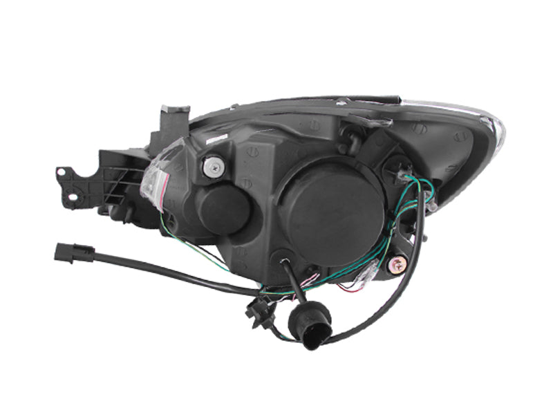ANZO USA 121102 Projector Headlight Set w/Halo for Select Mitsubishi Lancer