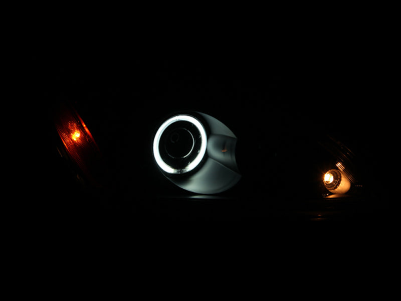 ANZO USA 121102 Projector Headlight Set w/Halo for Select Mitsubishi Lancer