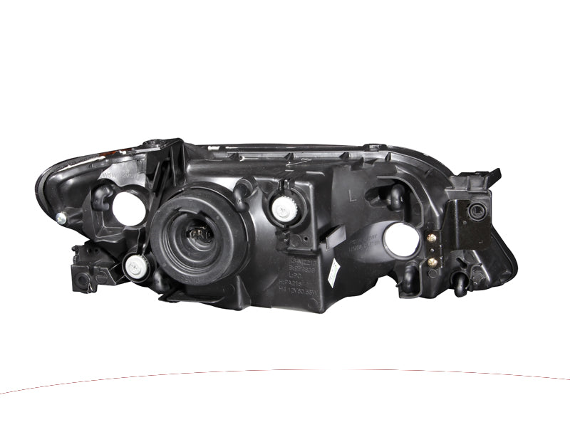 ANZO USA 121107 Crystal Headlight Set for Select Mazda Protege