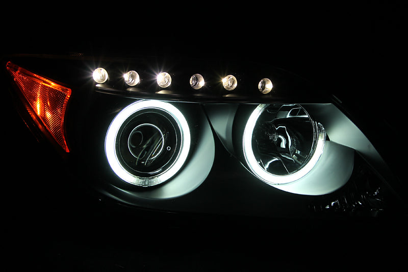 ANZO USA 121119 Projector Headlight Set w/Halo for Select Scion tC
