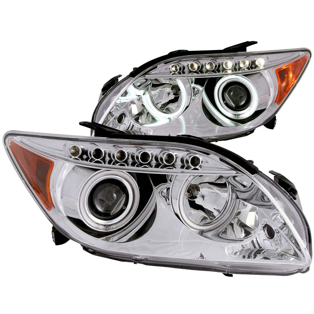 ANZO USA 121120 Projector Headlight Set w/Halo for Select Scion tC
