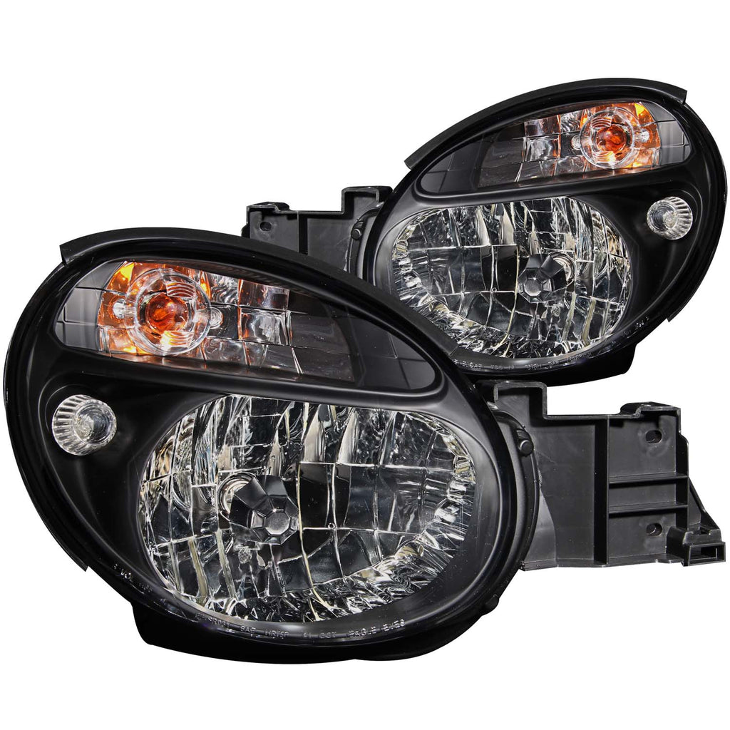 ANZO USA 121121 Crystal Headlight Set for Select Subaru Impreza