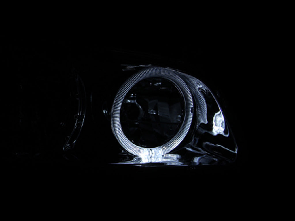 ANZO USA 121123 Crystal Headlight Set w/Halo for Select Toyota Camry