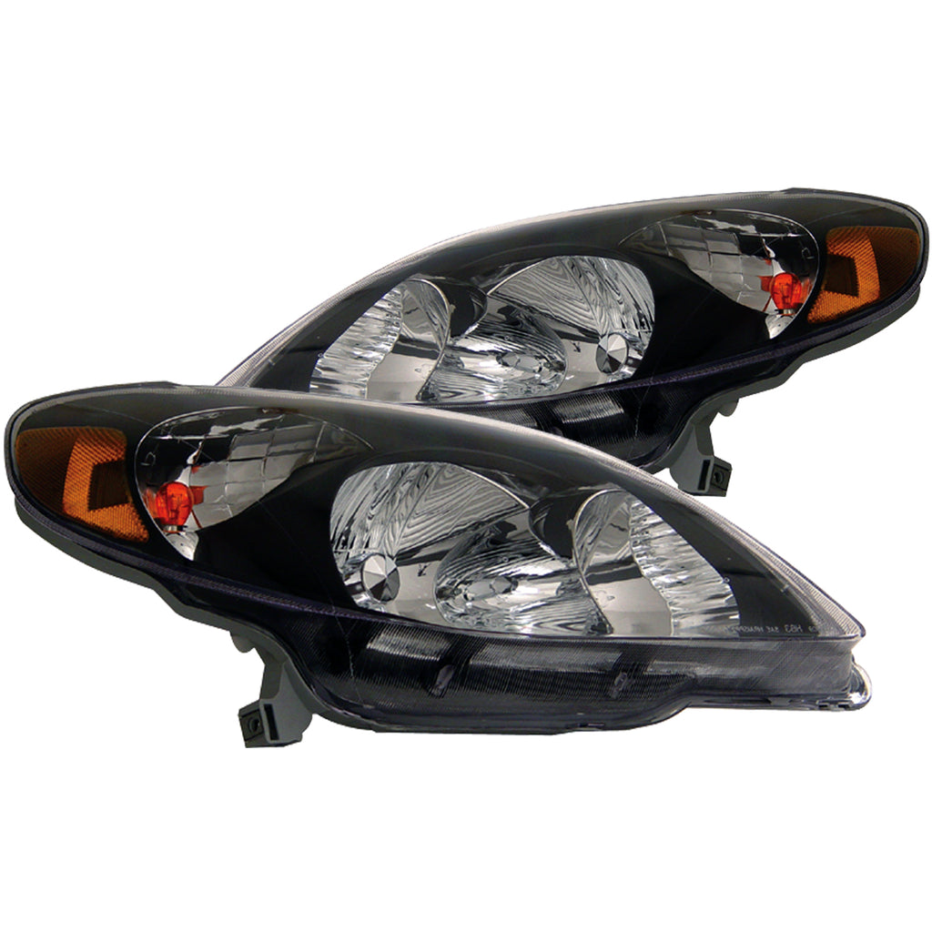 ANZO USA 121133 Crystal Headlight Set for Select Toyota Matrix