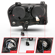 Load image into Gallery viewer, ANZO USA 121136 Projector Headlight Set w/Halo for Select Chrysler 300