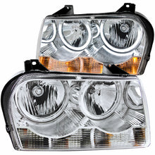 Load image into Gallery viewer, ANZO USA 121137 Crystal Headlight Set w/Halo for Select Chrysler 300