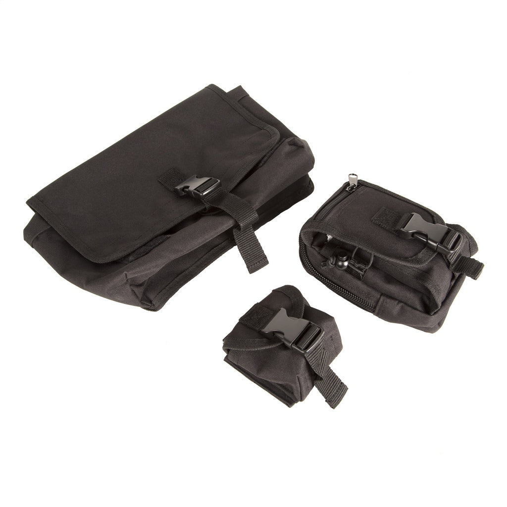 Rugged Ridge 12113.01 MOLLE Storage Bag System for Select Ford Bronco, Jeep Gladiator, Jeep Wrangler