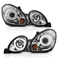 Load image into Gallery viewer, ANZO USA 121143 Projector Headlight Set w/Halo for Select Lexus GS300, Lexus GS400, Lexus GS430
