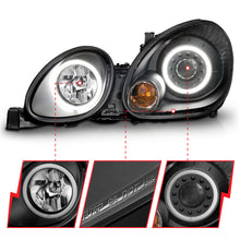Load image into Gallery viewer, ANZO USA 121144 Projector Headlight Set w/Halo for Select Lexus GS300, Lexus GS400, Lexus GS430